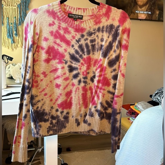 Central Park West Tie-Dyed crewneck sweater - Picture 2 of 2